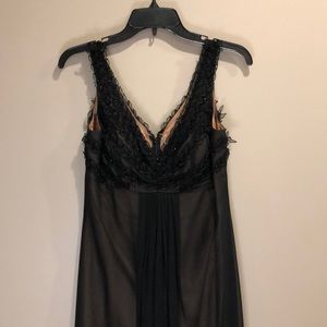 Black Beaded Dress